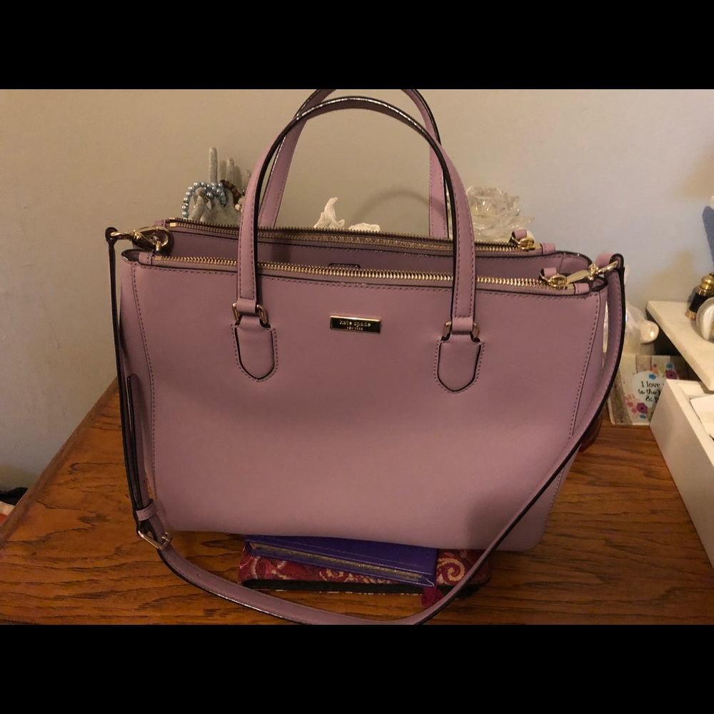 Authentic Kate spade violet colored handbag